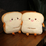 35cm Plush Bread Pillow Cute Toast Soft Warm Hand Cushion Loaf Stuffed Toy Plushie