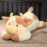 Milk Dairy Cow Plush Toy Stuffed Animal Cattle