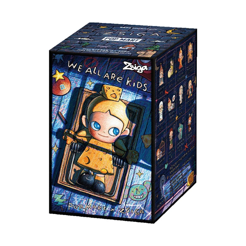 Genuine Pop Mart Zsiga We All Are Kids Series Figures Blind Box