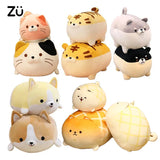 Soft Pineapple Bun Shiba Inu Dog Plush TsumTsum - LoveJojo