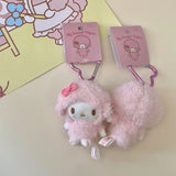 Sanrio Kawaii My Melody & My Sweet Piano Plush Keyring