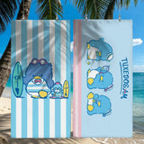 Sanrio Tuxedo Sam Towel Quick Drying Beach Swimming Gym