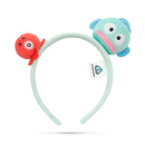 Sanrio Headband Plush Hairband Cinnamoroll My Melody Kuromi Scrunchie Hangyodon