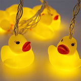 Mini Yellow Duck LED String Fairy Lights - LoveJojo