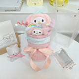 Sanrio Cinnamoroll Pochacco Kuromi Pompompurin Plush Flower Bouquet