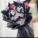 Sanrio Kuromi Plush Toy Bouquet - LoveJojo