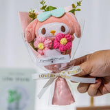 Sanrio Kuromi Cinnamoroll PomPomPurin My Melody Handmade Plush Bouquet