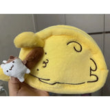 Sanrio PompomPurin Kawaii Plush Pencil Case