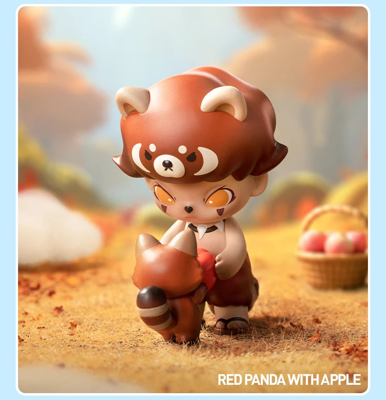 Genuine Pop Mart Dimoo Animal Kingdom Series Blind Box Figurines