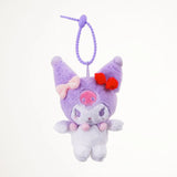 Sanrio Kawaii Plush Keychains Hello Kitty Melody Kuromi Cinnamoroll Pochacco
