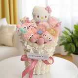 Sanrio Hello Kitty Plush Bouquet With Gift Bag