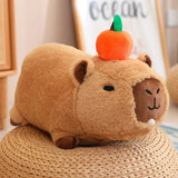 Kawaii Snack Attack: Hamburger Capybara Dog Pig Capibaras Pizza Bubble Tea Cushion Plush