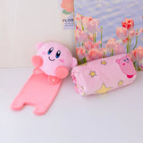 Kirby Flannel Plush Blanket Throw Pink - LoveJojo