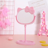 Pink Hello Kitty Mirror Make Up Desk Mirror