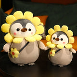 Penguin Dinosaur Sunflower Plush Toy - LoveJojo