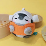 Penguin Ebi Fried Shrimp Prawn Plush Keychain 10cm