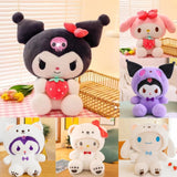 Sanrio Hello Kitty Kuromi Melody Cinnamoroll Stuffed Toys Kawaii