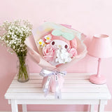 Sanrio Plush Bouquet Hello Kitty Kuromi Cinnamoroll My Melody