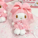 Sanrio Kawaii My Melody 50th Anniversary Bow Plush Pendant (10cm)