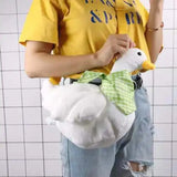 Duck Plush Purse Goose Crossbody Shoulder Messenger Bag - LoveJojo