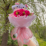 Sanrio Kawaii Hello Kitty Plush Flowers Bouquet - LoveJojo