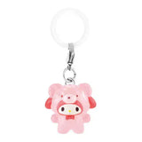 BANDAI Sanrio Pendant Action Figures Pochacco Kuromi My Melody Pompompurin Cinnamoroll Gashapon Keychain