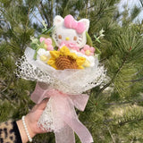 Sanrio Kuromi Cinnamoroll My Melody Hello Kitty Plush Bouquet