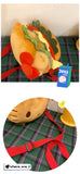 Kawaii Sanrio Hello Kitty Shoulder Burger Crossbody Bag