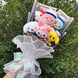 Sanrio Kuromi My Melody Hello Kitty Cinnamoroll Plush Bouquet - LoveJojo