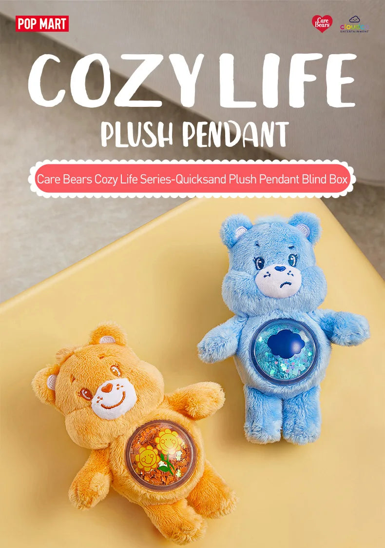 Genuine Pop Mart Care Bears Cozy Life Series Blind Box Pendant