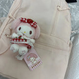 Sanrio My Melody Strawberry Plush Keychain