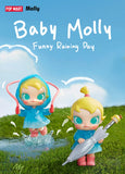Genuine Pop Mart Baby Molly Funny Raining Day Figure