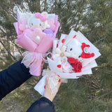 Sanrio Kuromi Cinnamoroll My Melody Hello Kitty Plush Bouquet