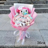 Sanrio Hello Kitty Kuromi Cinnamoroll Plush Bouquet