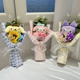 Sanrio Plush Bouquet Hello Kitty Kuromi Cinnamoroll My Melody - LoveJojo