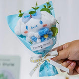 Sanrio Kuromi Cinnamoroll PomPomPurin My Melody Handmade Plush Bouquet