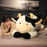 Milk Dairy Cow Plush Toy Stuffed Animal Cattle