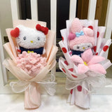 Sanrio Kuromi Cinnamoroll My Melody Hello Kitty Plush Bouquet