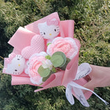 Sanrio My Melody Hello Kitty Plush Flower Bouquet