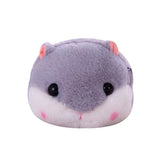 Hammy Hamster Plush Crossbody Bag with Gold Chain Handbag
