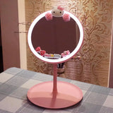 Pink Hello Kitty Mirror Make Up Desk Mirror