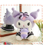 Kawaii Sanrio Purple Kuromi Cute Little Devil Plush Toy - LoveJojo