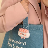 Japanese Cute Food Plush Pendant Sushi Keychain