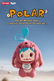 GENUINE POP MART POLAR Monster Baby Collection Series Plush Pendant Ver.1 Blind Box