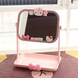 Pink Hello Kitty Mirror Make Up Desk Mirror
