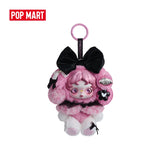 GENUINE POP MART SKULLPANDA × MY MELODY Plush Pendant Sanrio Figure Keychain