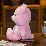 Care Bears Pink Sakura White Heart Plush Toy (22cm or 45cm)