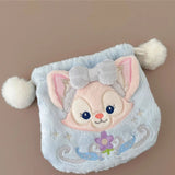 Disney StellaLou Drawstring Bag LinaBell Gelatoni Plush Cosmetic Bag