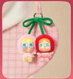 GENUINE POP MART CRYBABY Crying For Love Series Vinyl Plush Hanging Card (Love You Cherry Much)
