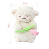 Lucky Boy Sunday Sleeping Sheep Lamb Plush (27cm)